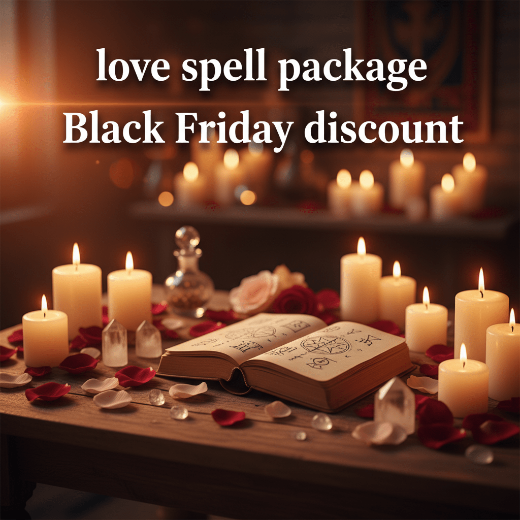 Unlock Passion: Love Spell Package Black Friday Discount - We Love Spells