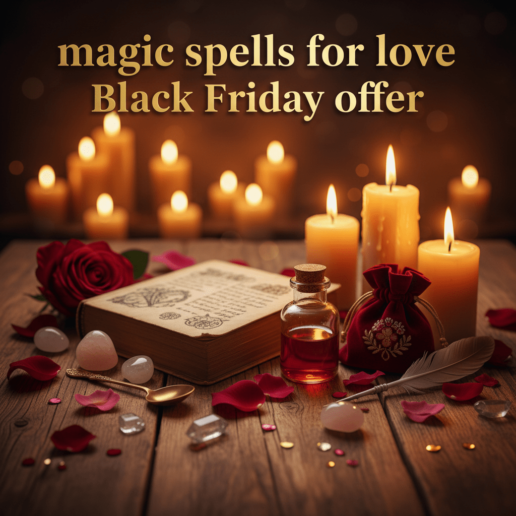 Unlock Passion: Magic Spells for Love Black Friday Offer - We Love Spells