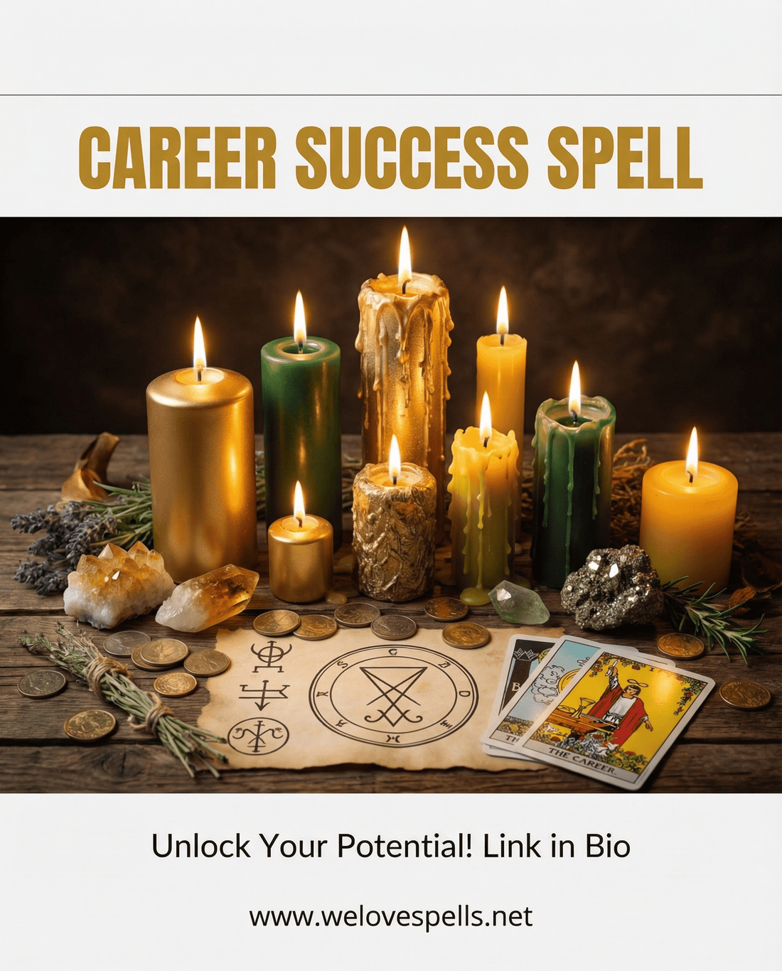 Unlock Your Professional Potential with a Powerful Career Success Spell - We Love Spells