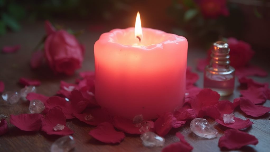 What Are the Steps for a Pink Candle Love Spell?