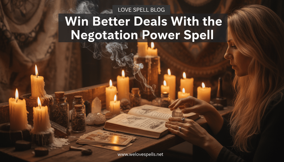 Win Better Deals With the Negotiation Power Spell - We Love Spells