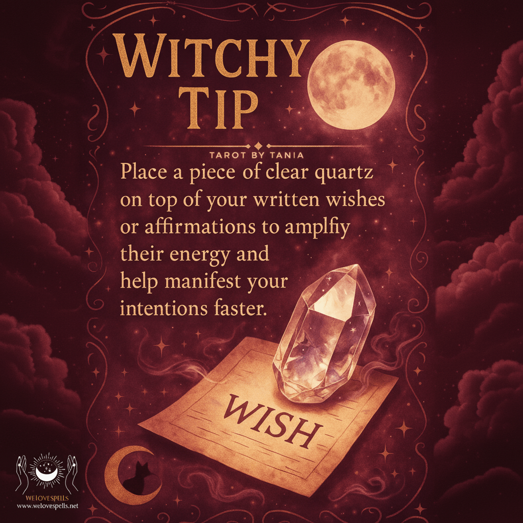 Witchy Tip: Simple Everyday Magic for a More Enchanted Life - We Love Spells