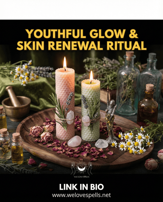 Youthful Glow & Skin Renewal Ritual: Revitalize Your Radiant Skin - We Love Spells