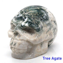 Load image into Gallery viewer, 1.5&quot; Skull Statue Natural Stones Healing Crystals - We Love Spells
