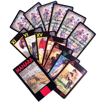 Manara Erotic Tarot Cards - We Love Spells
