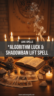 Algorithm Luck & Shadowban Lift Spell - We Love Spells