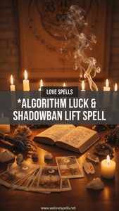 Algorithm Luck & Shadowban Lift Spell - We Love Spells