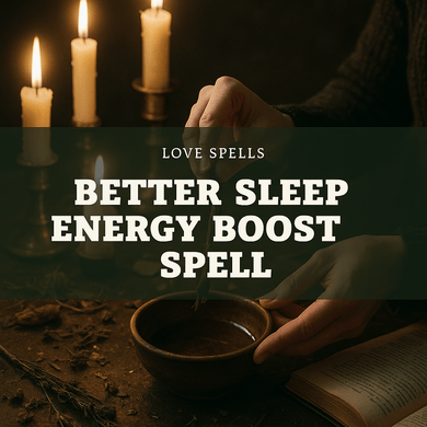 Better Sleep Energy Boost Spell - We Love Spells