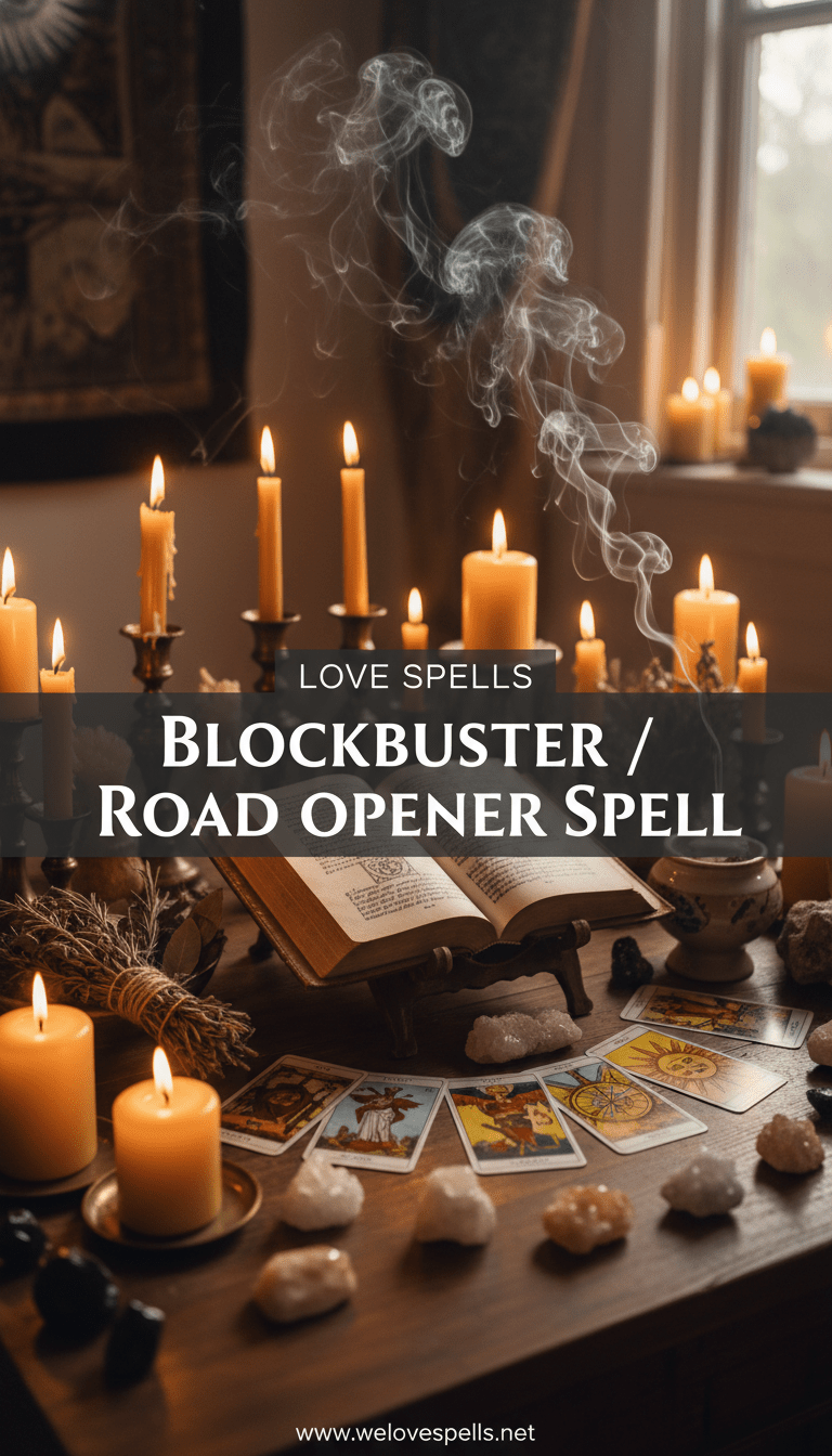 Blockbuster / Road Opener Spell - We Love Spells