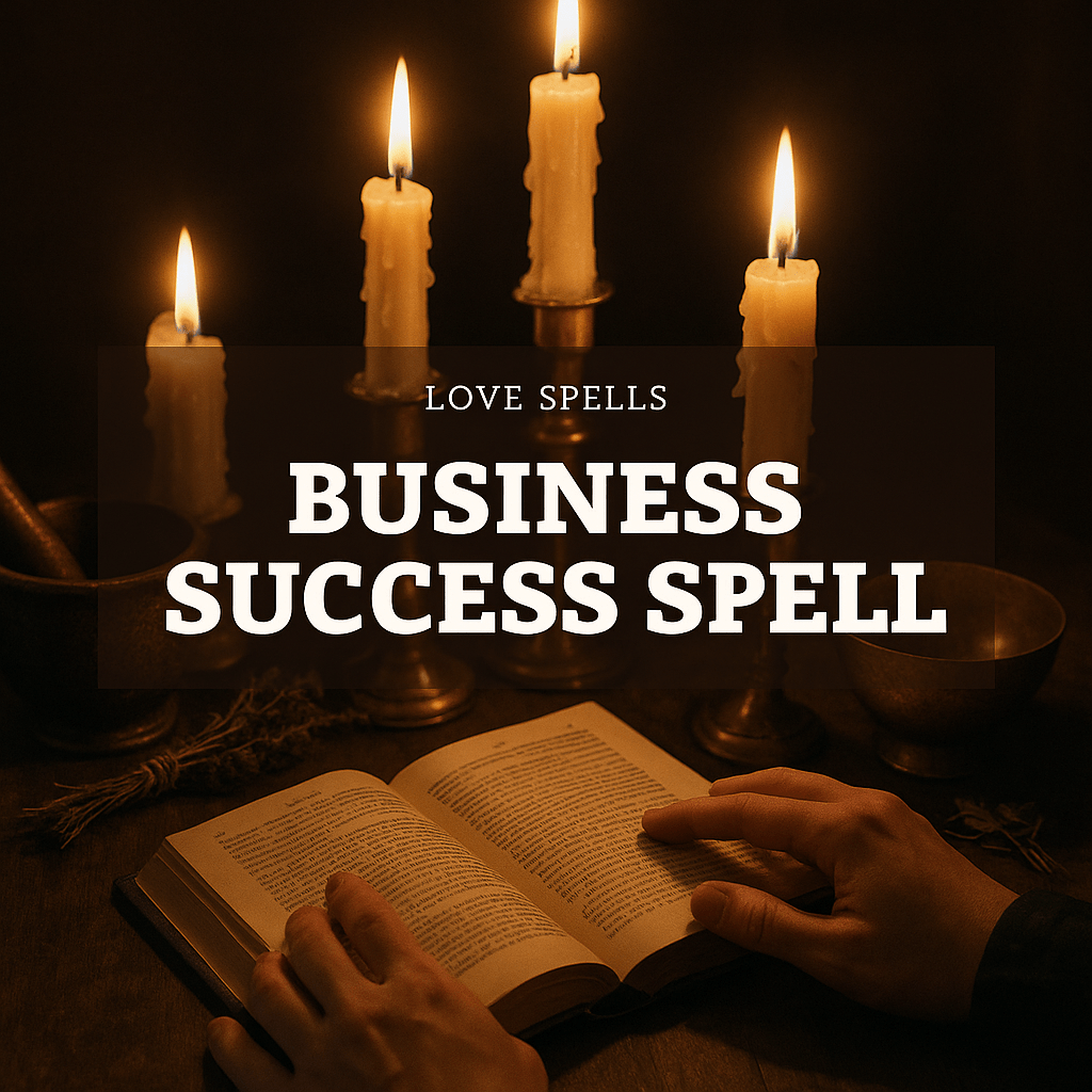 Business Success Spell - We Love Spells