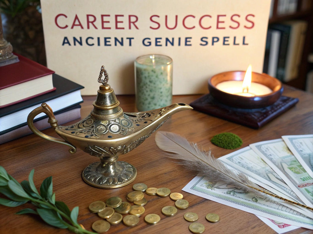 Career Success Ancient Genie Spell - We Love Spells