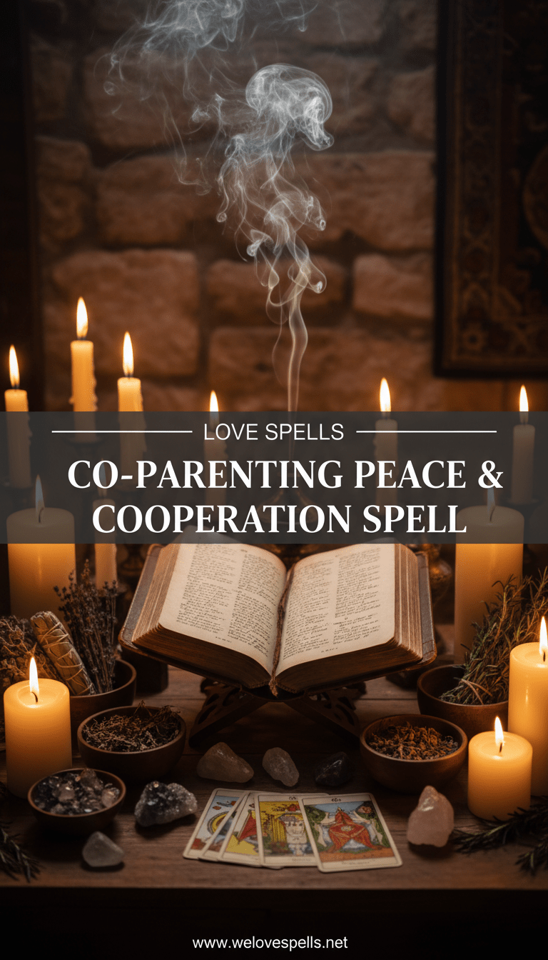 Co - Parenting Peace & Cooperation Spell - We Love Spells