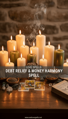 Debt Relief & Money Harmony Spell - We Love Spells