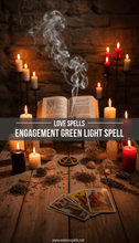 Load image into Gallery viewer, Engagement Green Light Spell - We Love Spells
