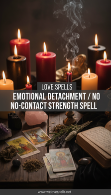 Emotional Detachment / No-Contact Strength Spell