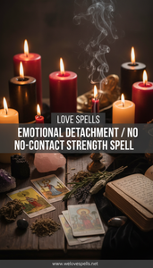 Emotional Detachment / No-Contact Strength Spell