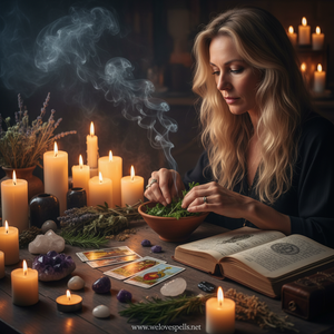 Spell Casting of the Rival Influence Removal Spell