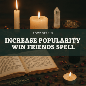 Increase Popularity Win Friends Spell - We Love Spells