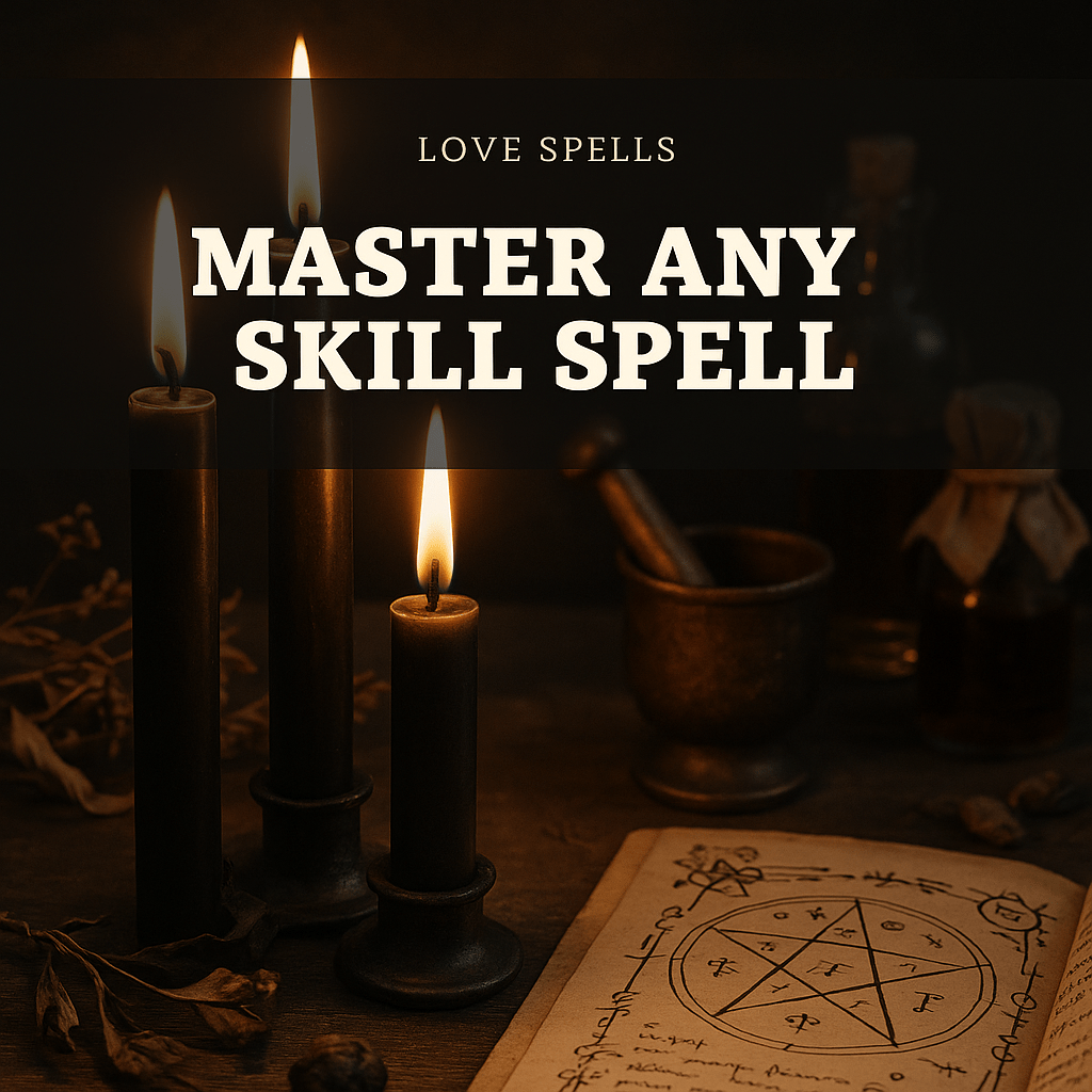 Master Any Skill Spell for Focus & Learning – We Love Spells