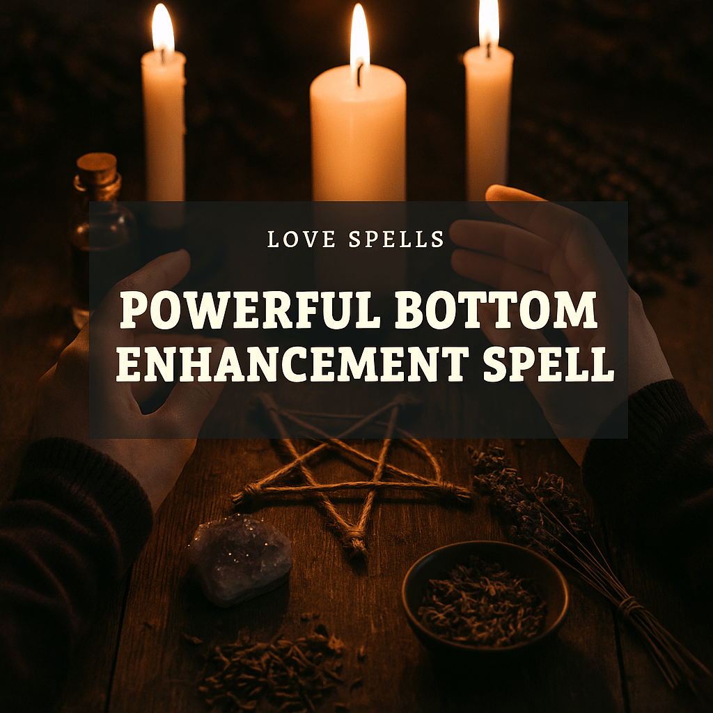 Powerful Bottom Enhancement Spell - We Love Spells