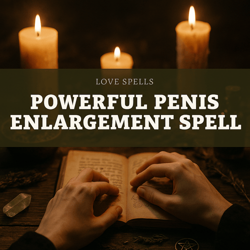 Powerful Penis Enlargement Spell - We Love Spells