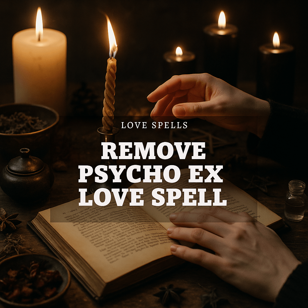Remove Psycho Ex Love Spell - We Love Spells