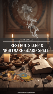 Restful Sleep & Nightmare Guard Spell - We Love Spells