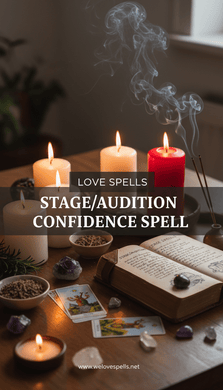 Stage/Audition Confidence Spell - We Love Spells
