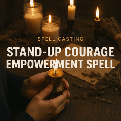 Stand - Up Courage Empowerment Spell - We Love Spells