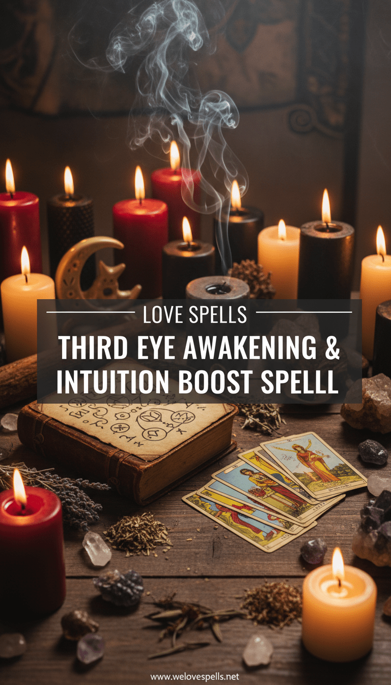 Third Eye Awakening & Intuition Boost Spell – Order Now – We Love Spells