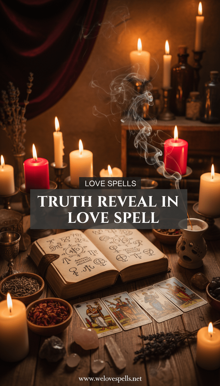 Truth Reveal in Love Spell - We Love Spells