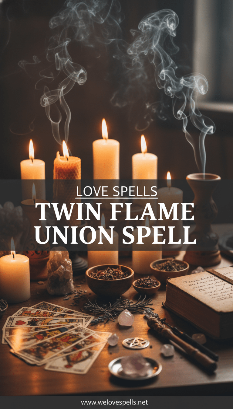 Twin Flame Union Spell - We Love Spells