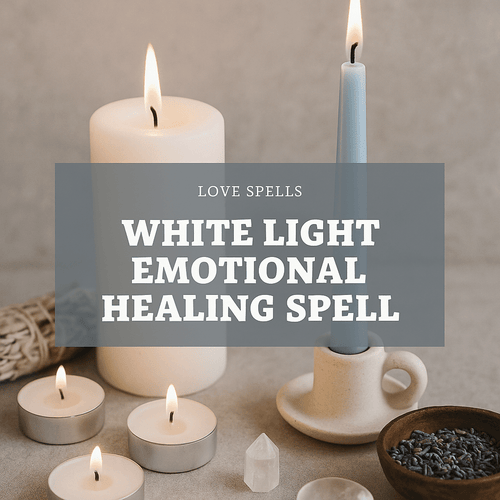 White Light Emotional Healing Spell - We Love Spells